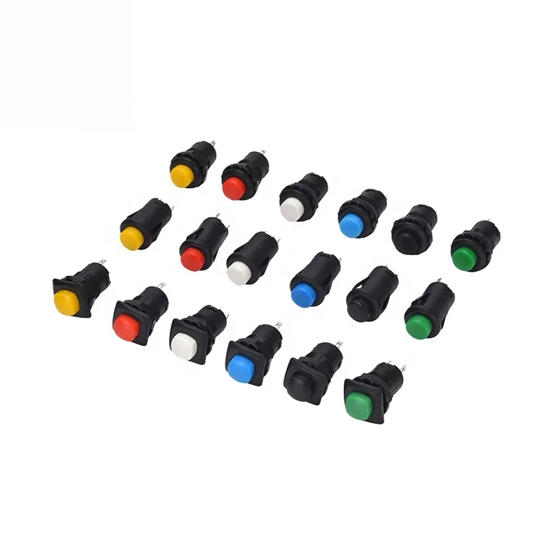 Latest PBS-33B push button switch locking latching on - off spst for slot machine