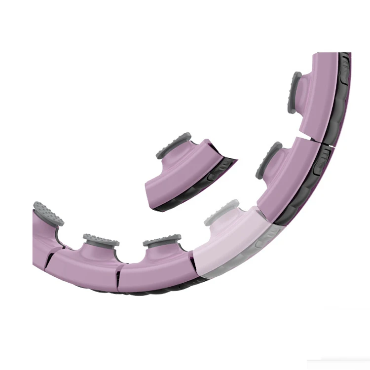 Magnetic kids hula-hoop for 60-128cm waist adult kids weighted hula hoops with counter