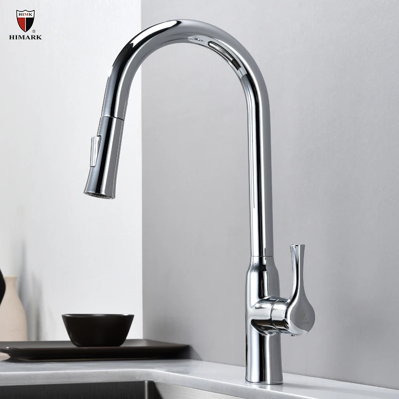 HIMARK commercial 360 swivel ro kitchen pre rinse pullout faucet