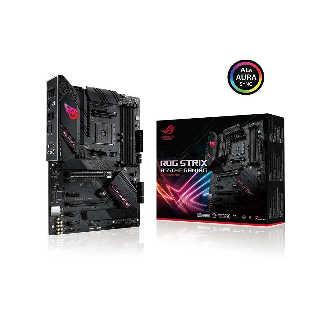 ROG STRIX B550-F игровая материнская плата поддерживает процессор 3700X 5800X 5600X и B550 гнездо AM4
