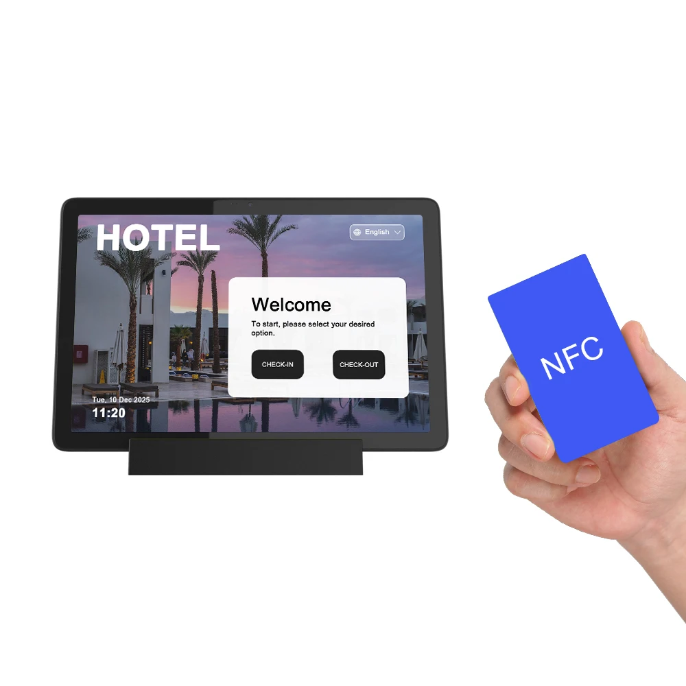 Custom Tablets 10 Inches Android POS Systems POS Terminals Nfc Smart Control Panel Android Tablet PC With Docking for Restaurant