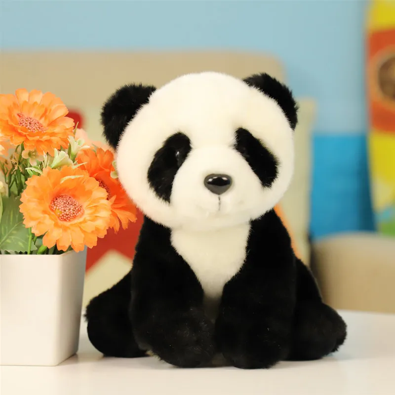 Dropshipping simulated lifelike plush toy tiger stuffed animal