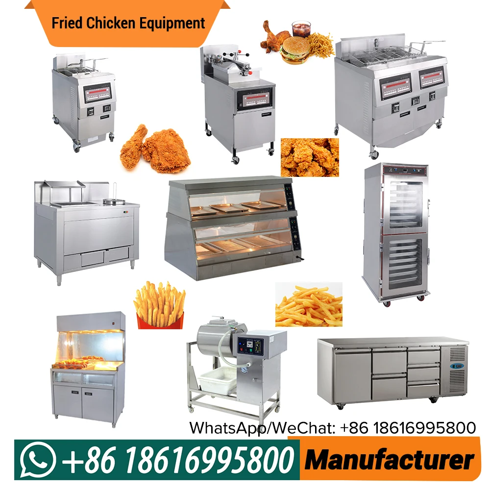 Commercial Double Cylinder Deep-frying Machine Fried Chicken Rice Krispies Fries Machine Time Electric Frying Oven OFE-213L