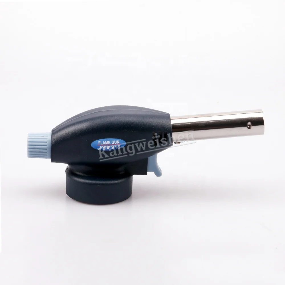 OUKE portable torch lighters flame thrower Ceramic core fire gun Outdoor Camping flame gun