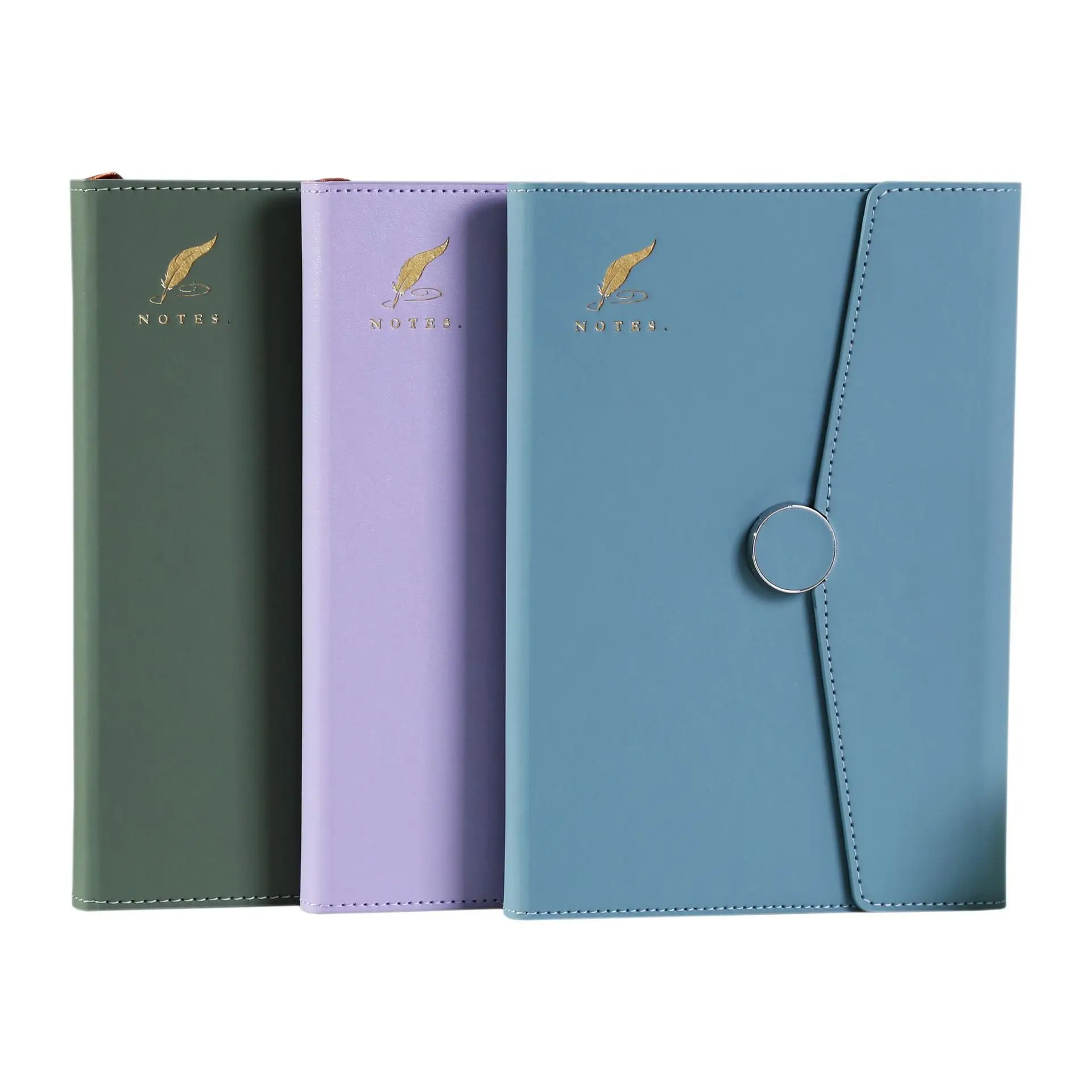 Cheap Bulk 2024 diary notebooks Eco Friendly papers wholesale agenda planner pu leather custom logo