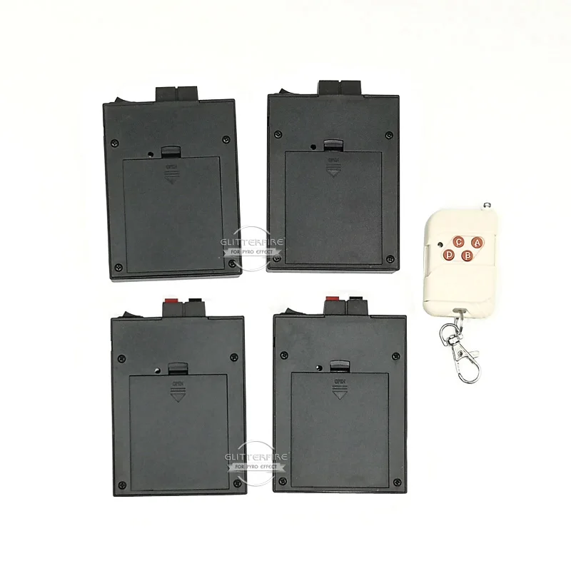Electronic fireworks 4 channel receivers firing system wireless remote control fireworks firing system for wedding equipment