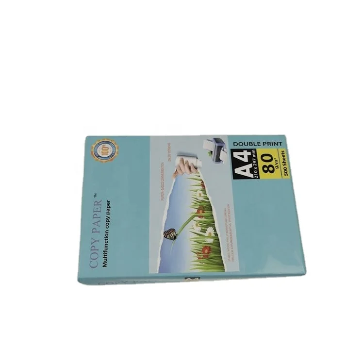 Manufacture Supply Double A A4 Papers White 70G 500 Sheets/ream 210 X 297mm