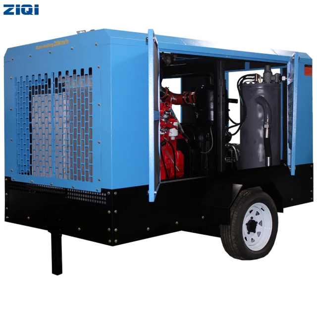 8bar portable diesel  air compressor high quality