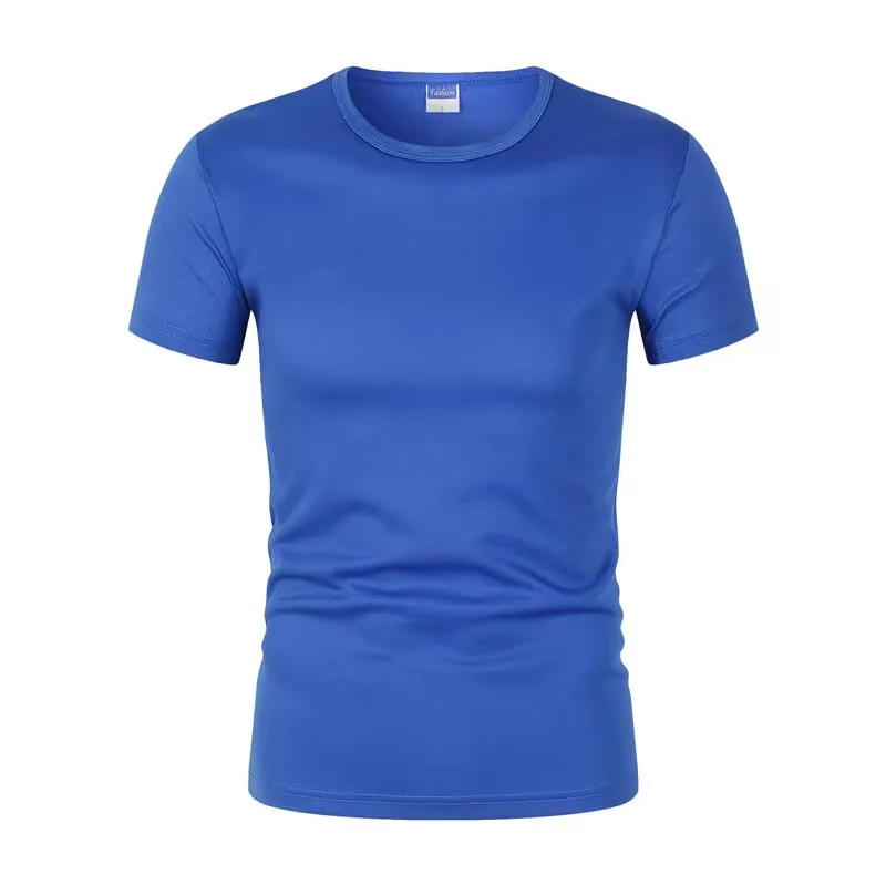 2023 Lidong wholesale shirts cheap mesh t shirts in bulk plain sheer t-shirts breathable men custom t shirt