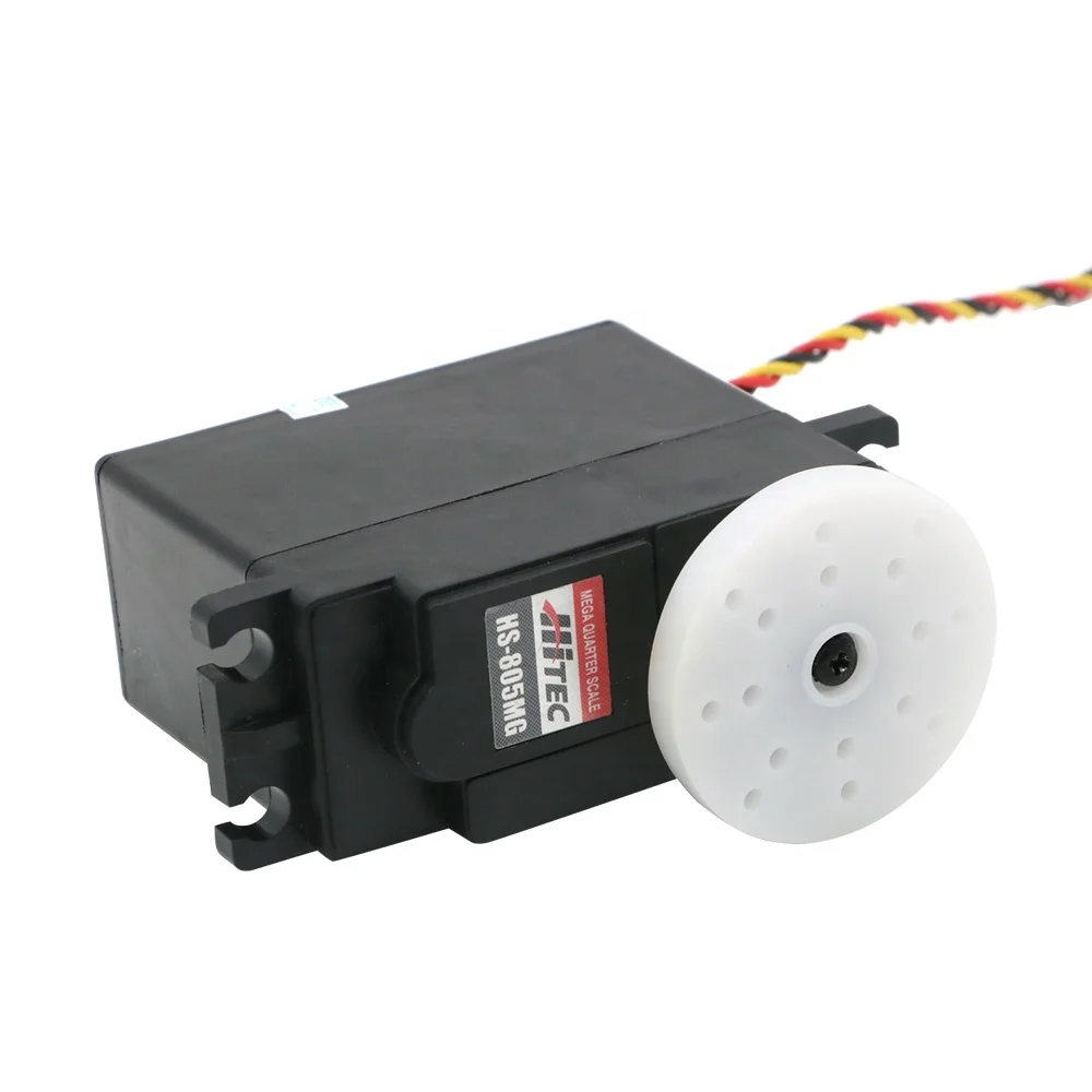 Hitec HS-805MG hs805 мг 4 8 В-6 0 В водостойкая пыленекая мега-металлическая Шестерня мм выходной вал двойной шариковый подшипник сервопривод для 1/5-го автомобиля