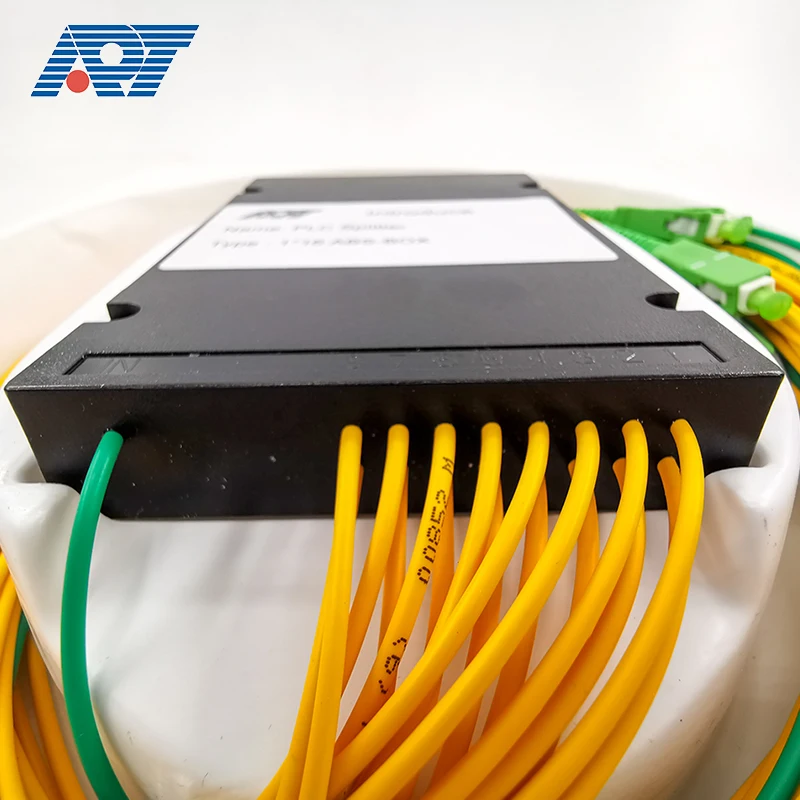 Оптовая цена FTTX системы волокно plc splitter abs коробка 1x16