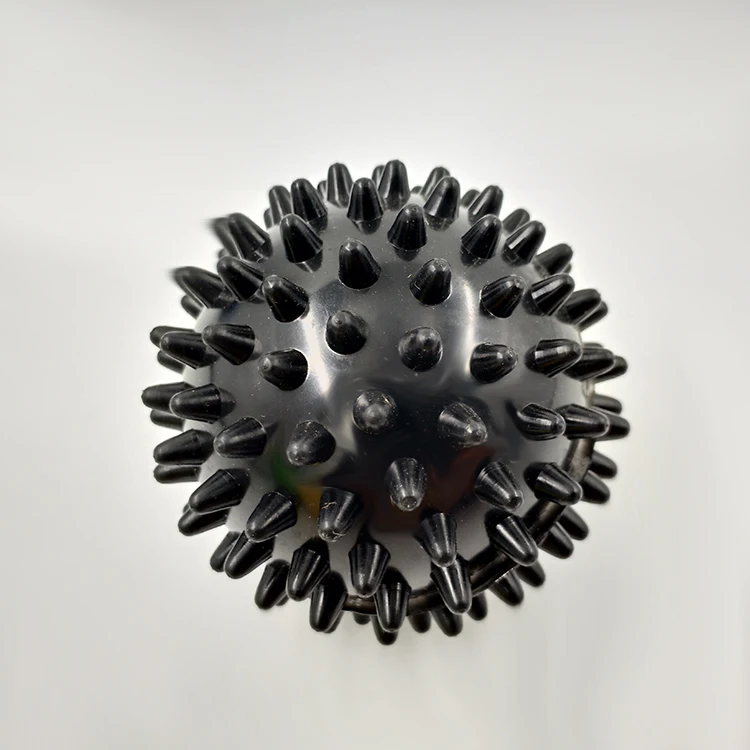 7.5CM PVC Round High Density Hand Foot Spiky yoga Massage Ball