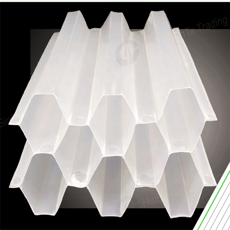 
inclined filter media Honeycomb inclined tube settler lamella clarifier 