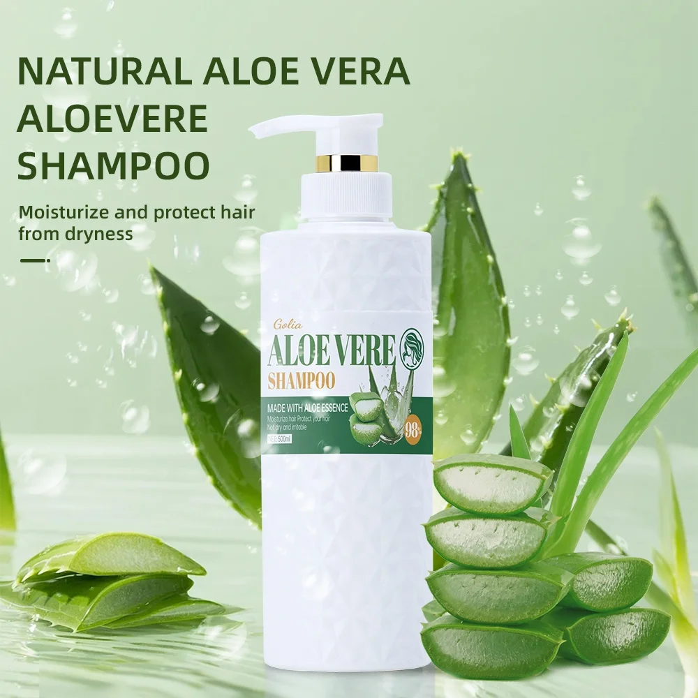 China Wholesale Customization Natural herbal aloe vera shampoo Oil Control Anti Dandruff Moisturizing shampoo