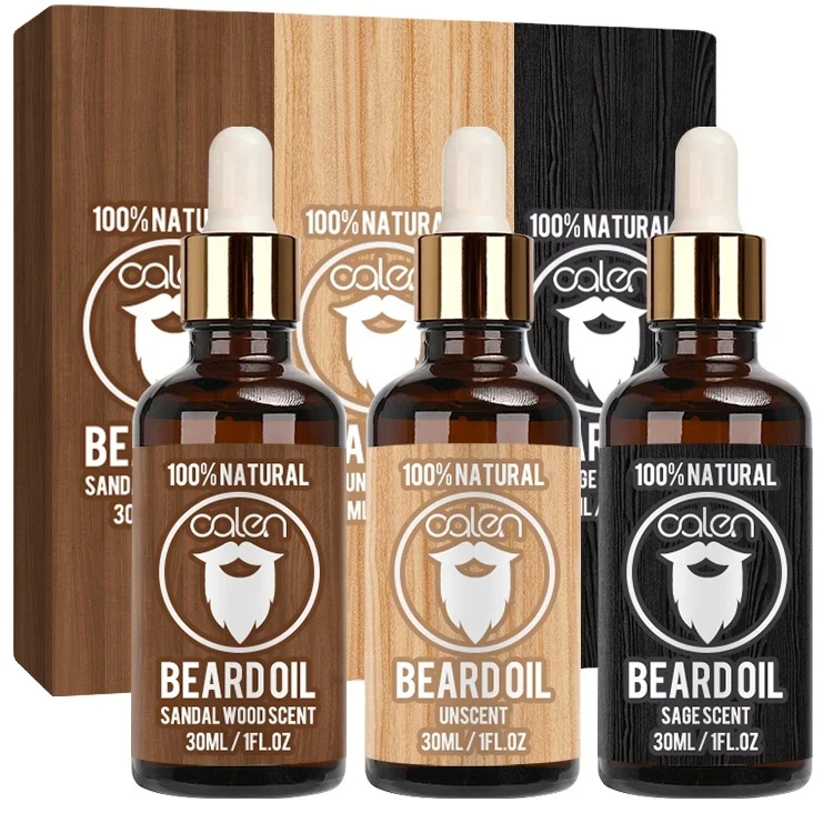 Luxfume Private Label Moisturizing Anti Itch Support Growth Beard Oil For Men