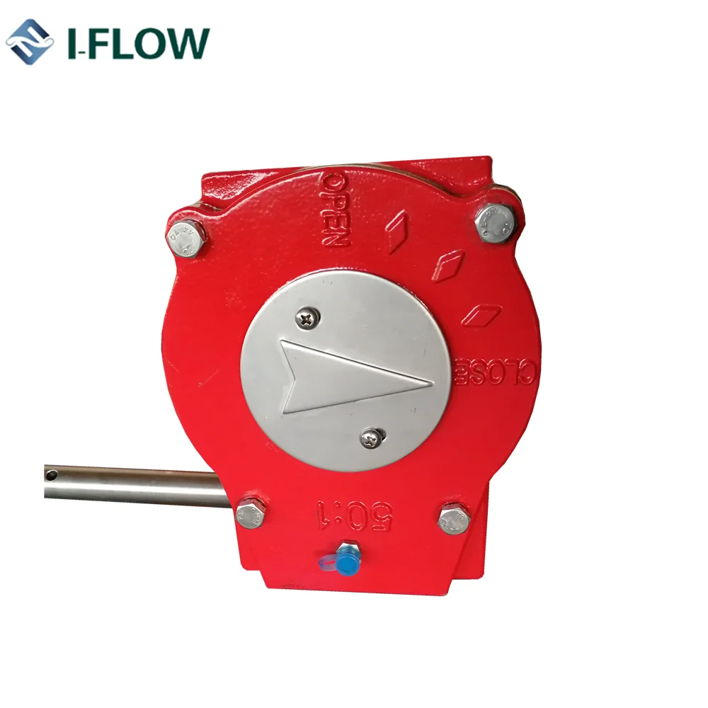 
Butterfly valve gear box cast iron material 