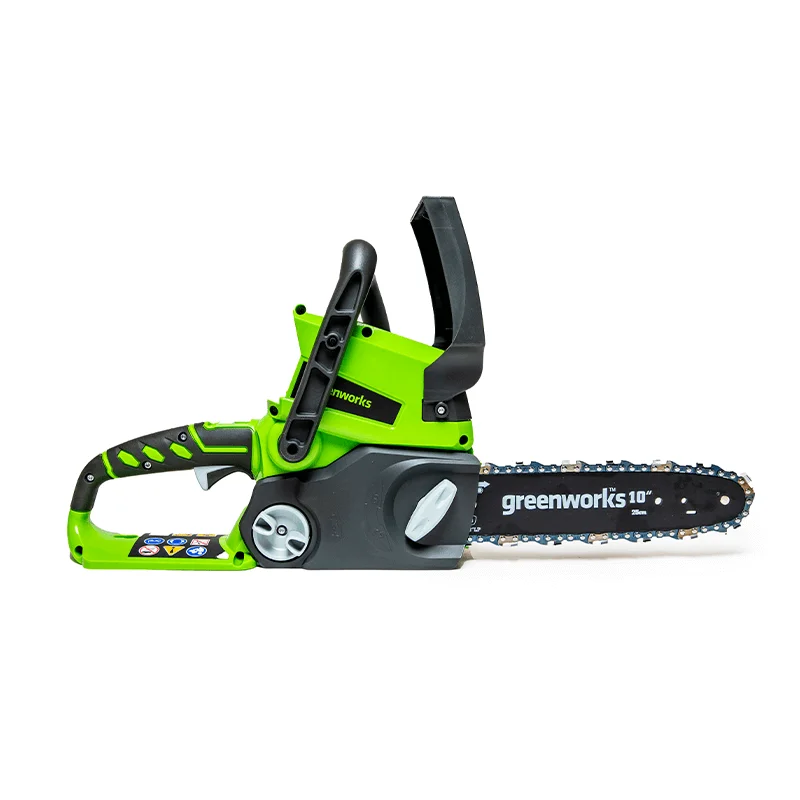 24V 10 Inch Cordless Chain Saw, 2.0Ah Battery and Charger Included