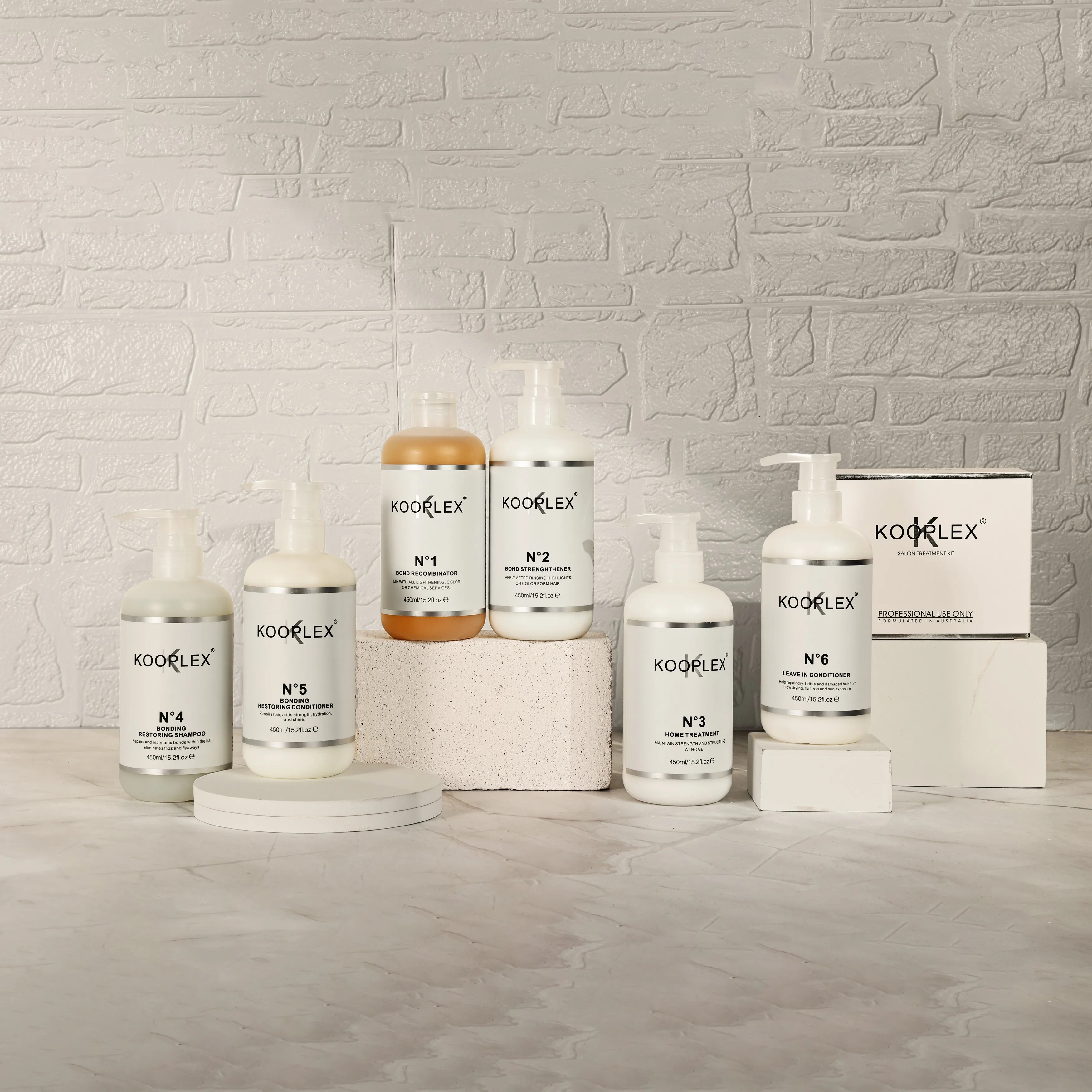 Kooplex No.1 And No.2 Stronger Hair Treatment Perfect 120ml Each Bottle