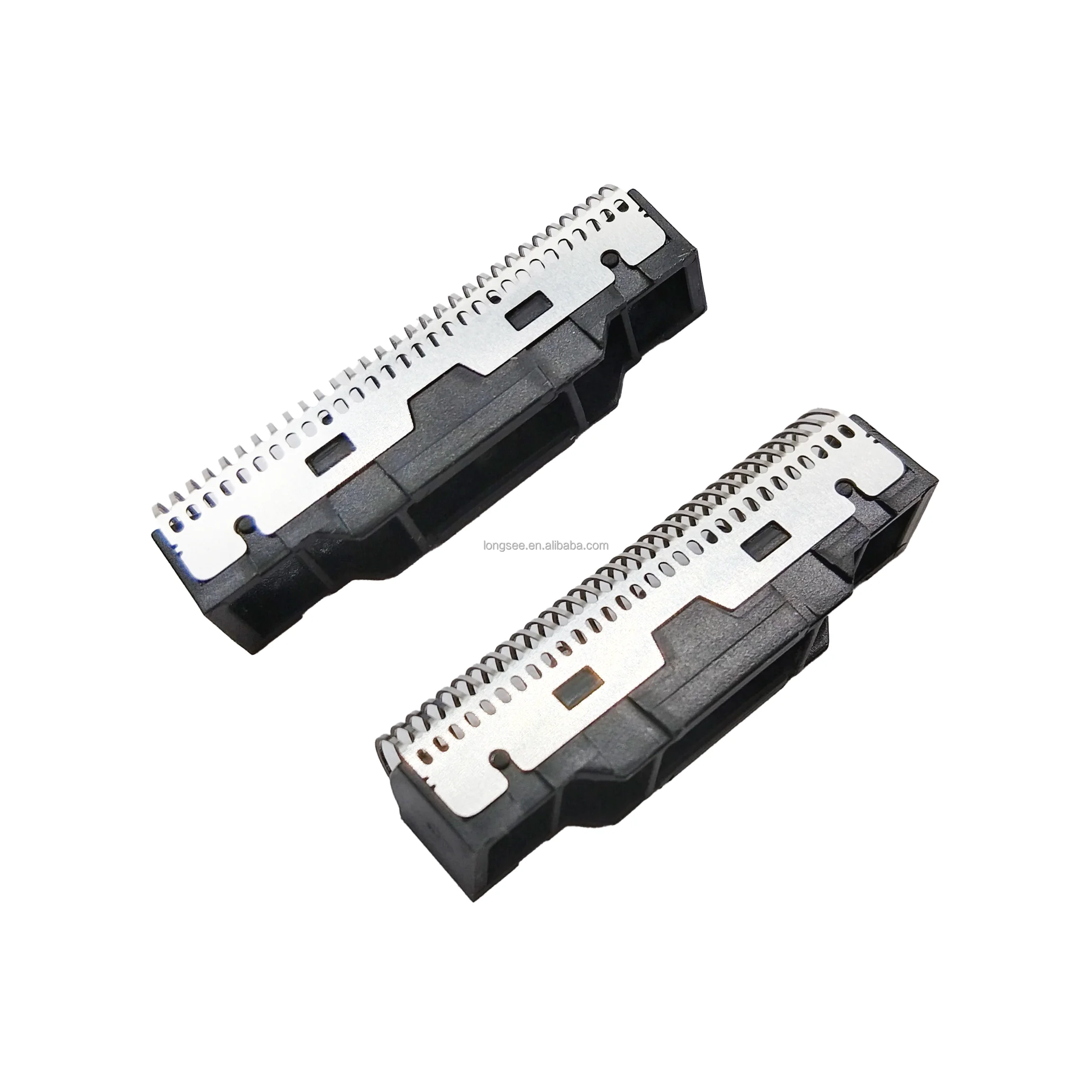 High Performance Kemei 2026 2028 Electric Shaver Parts Stainless Steel Double Edge Blades Foil and Cutter for Shaving