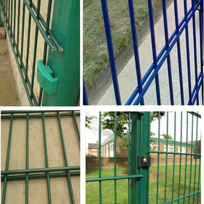 Hot sale Powder Coated Metal Double Rod Fence 2D Galvanized Twin Bar Wire Welded Mesh 868/656/545 Fence