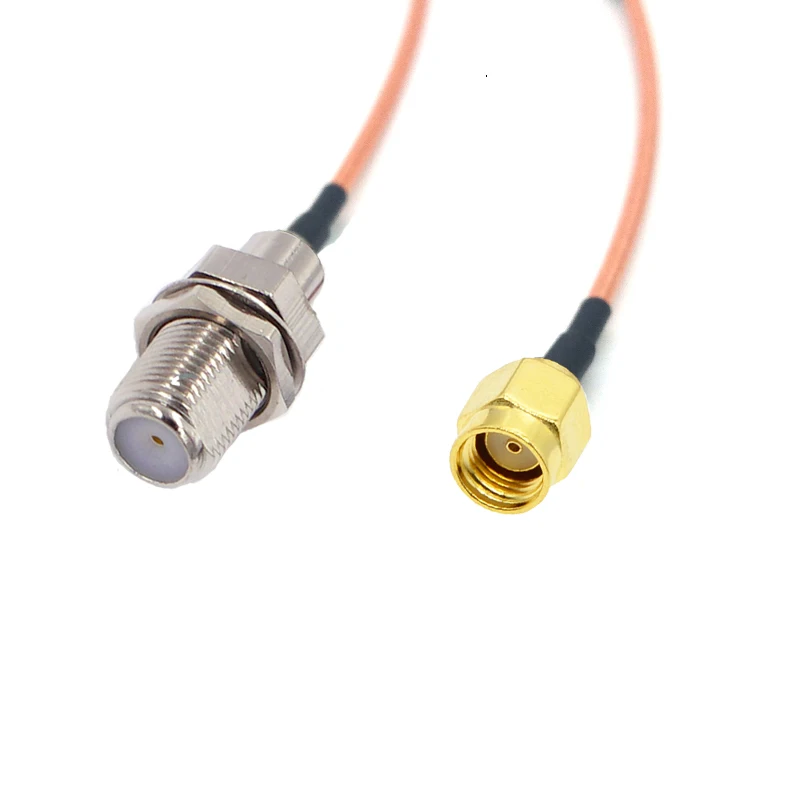 RP SMA Male to F Female Adapter Pigtail Connector RG316 Assembly Cables