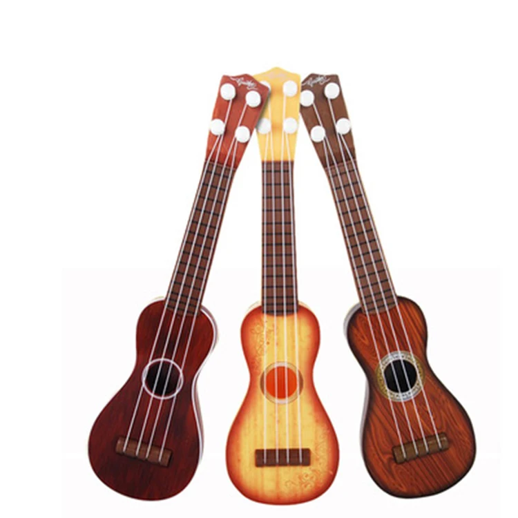 
Hot Amazon Musical Instruments Cheap Fruit Electric Acoustic Guitars 4 String for Kids 
