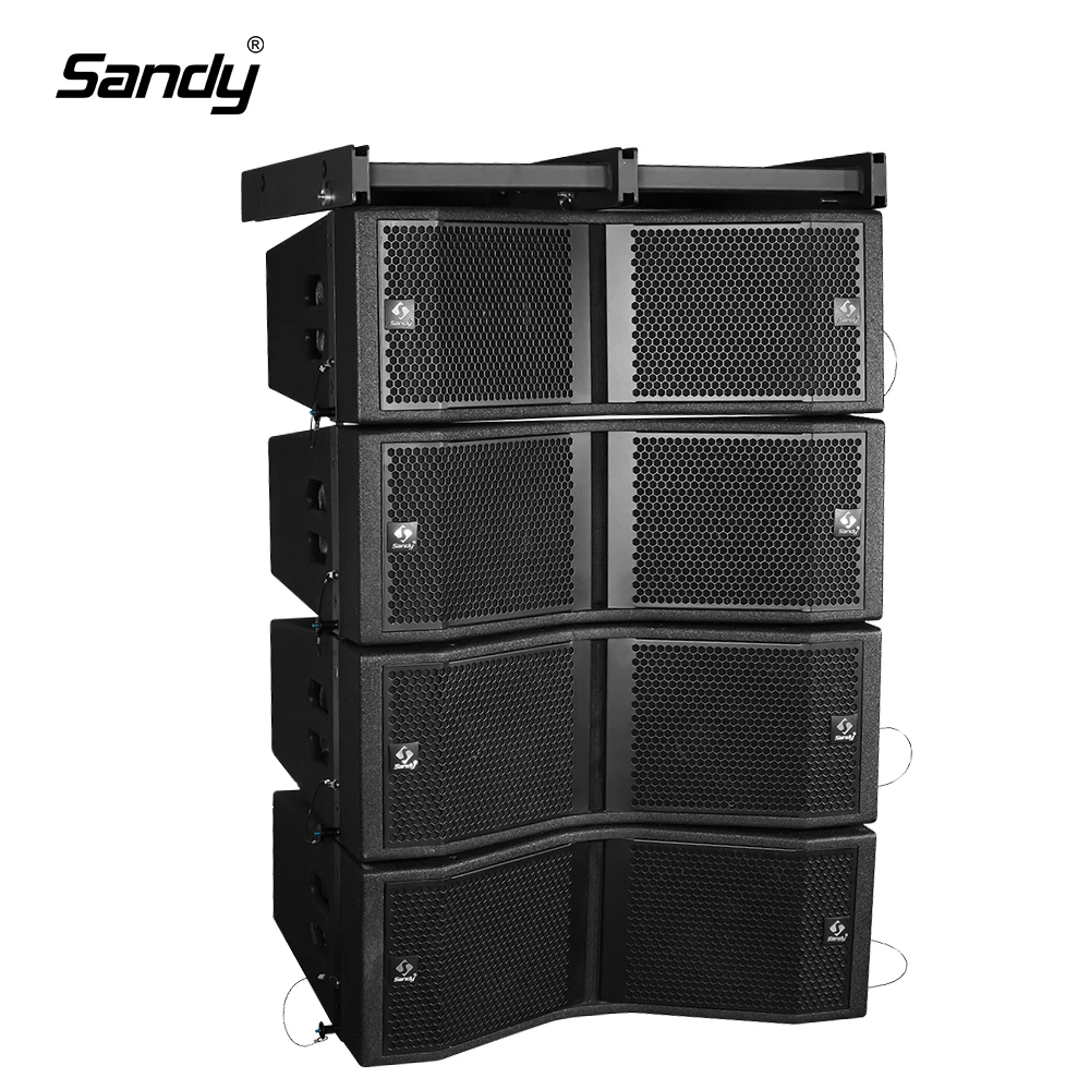 Sandy J08MF pro dj line array power speaker audio system sound music classic speaker box
