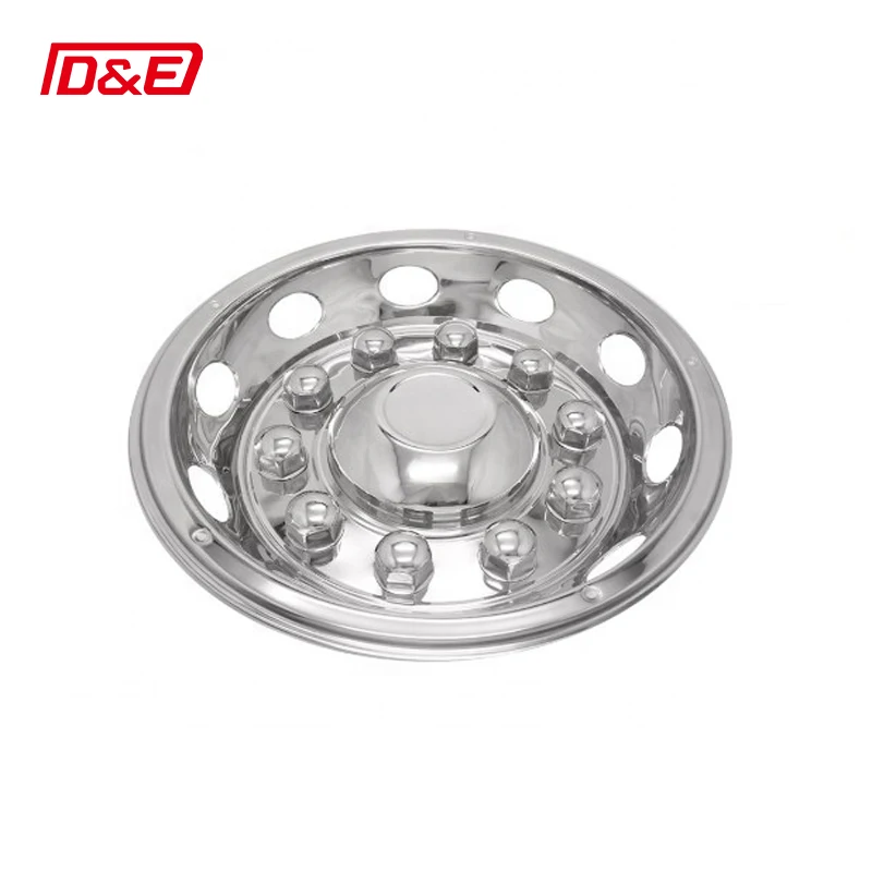 Factory Front&Rear Covers Steel Stainless 304 Wheel Axle Cover for European Trucks 22.5' size Axle Cover for European trucks