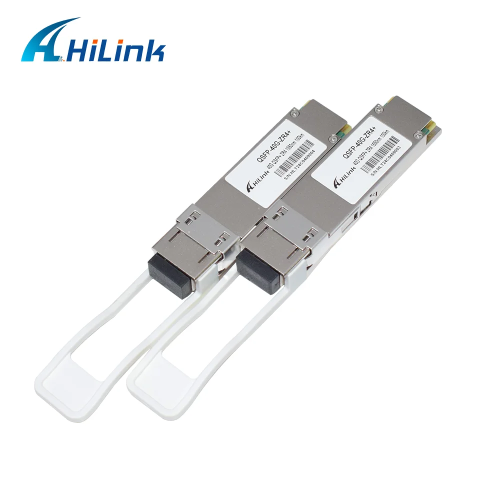 40G QSFP+ EZR4 DWDM4 100Km 1550nm 4 lanes MUX/DEMUX  -26dBm LC Optical Transceiver