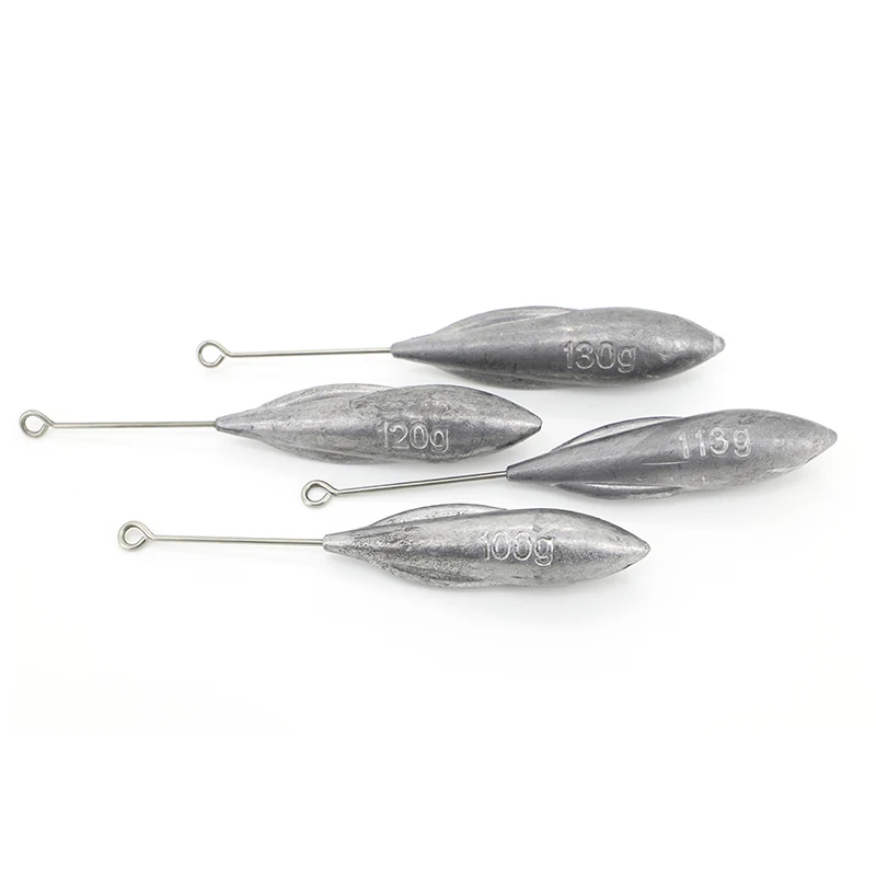 100g-130g SP plomo aletas  pesca surf casting sinkers long tail  fishing lead weight fishing weight sinkers