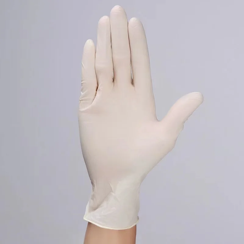 Disposable Powdered or Powder free Sterile 100%Thailand Natural Latex Surgical Gloves with CE Certification
