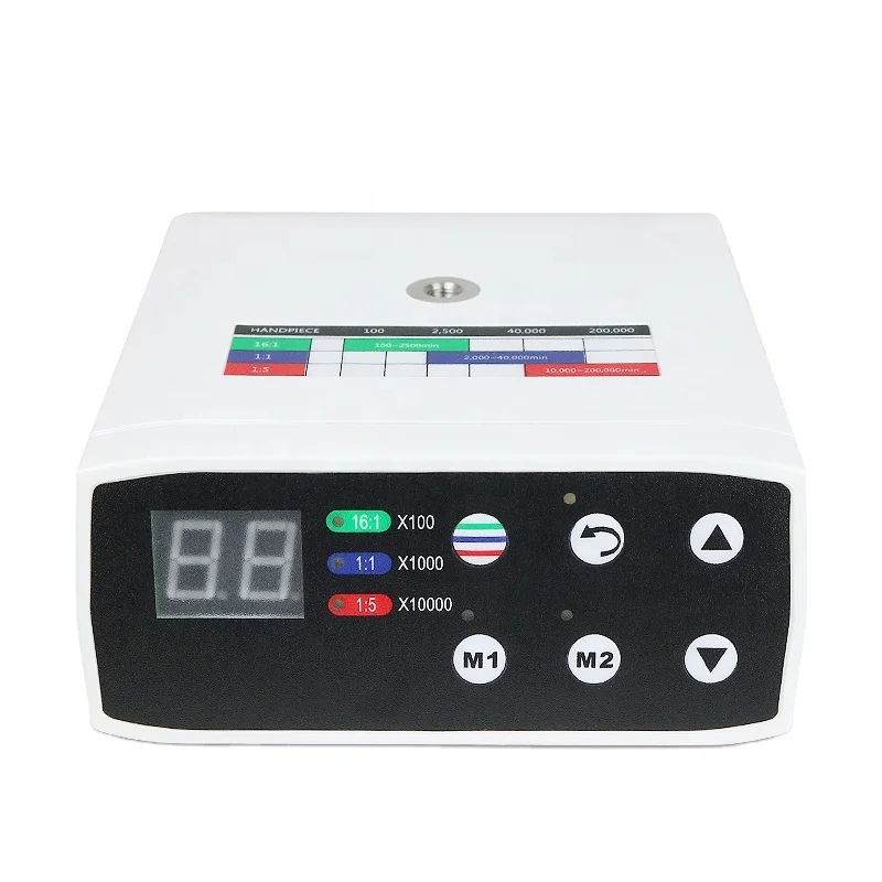 SJ Dental LED Brushless Electric Micro Motor Inner Spray 1:1 1:5 16:1 E-type Fiber Optical Handpiece Dentisty Equipment