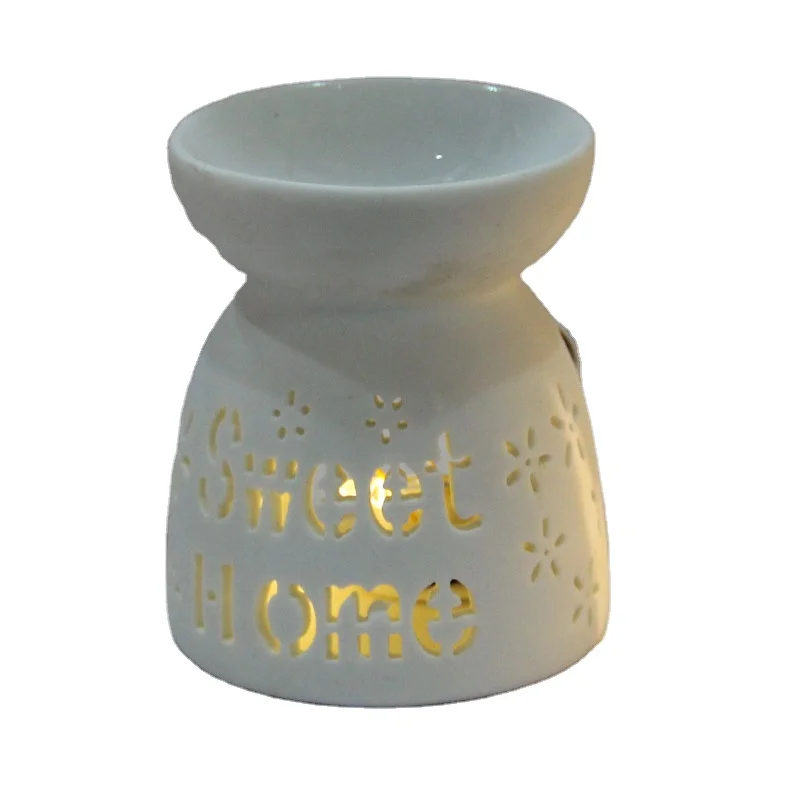 Hot Selling Aroma Porcelain Fragrance incense burner Ceramic Essential Oil Burner