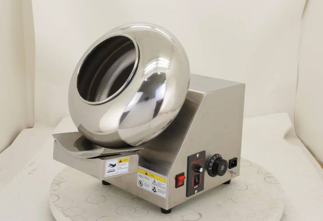 12kg chocolate candy peanut making machine snack chocolate coating machine