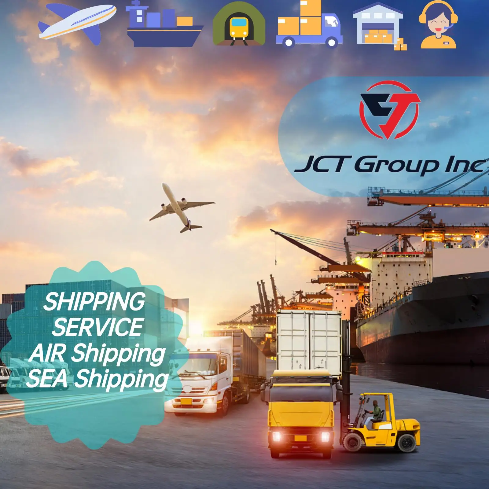 Freight Forwarder Logistics Service Cargo Rates FBA Shipping Agent From China DDP /DDU To USA UK CA
