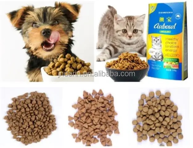 Electric Dry Dog Food Making Machine Dog Food Making Machine Extruder Production Line for Pet Food