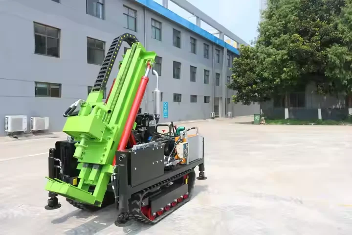 New type small Mini double cylinder engine well drilling machine