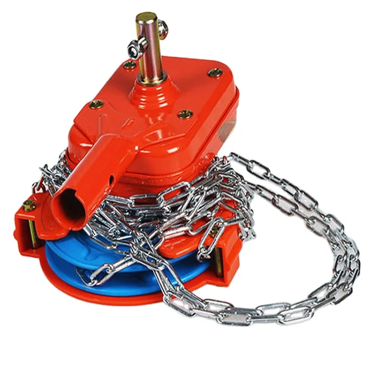 Baolida Light Dep Greenhouse Blackout Plastic Manual Roll Up  Roller Greenhouse Top Film Chain Crank Winch