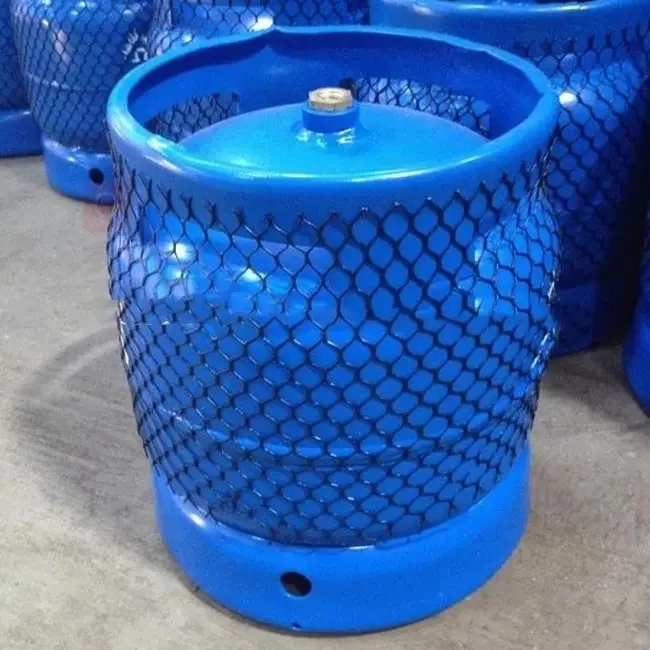 Plastic protective net sleeve of gas tank