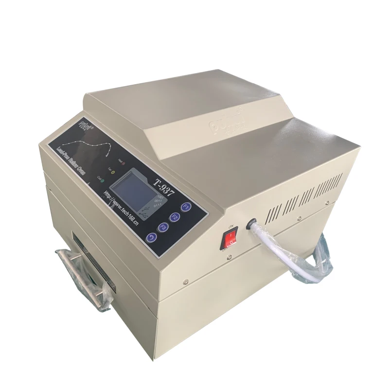 puhui t-937 reflow oven infrared and hot air smd reflow oven SMT BGA PCB welding equipment