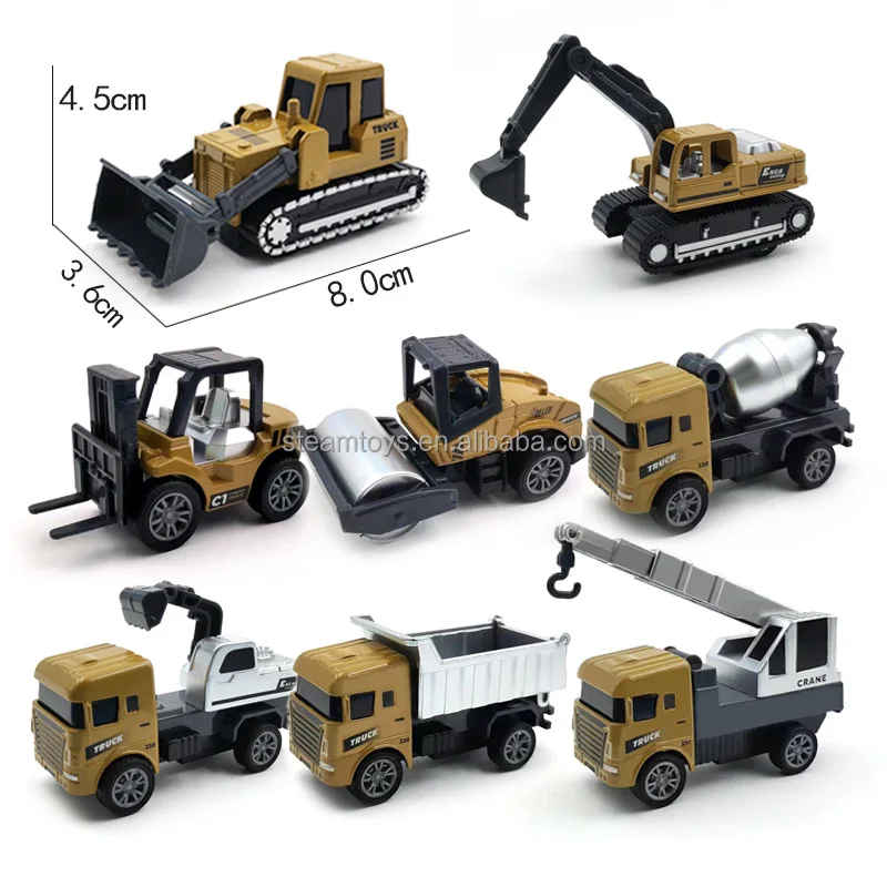 4 PCS Collectibles Diecast Truck Toys with Fine Detailed 2 Types Available for Tourist Gifts Wholesale Toy