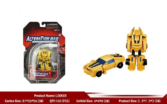 arts, crafts & diy toys  2 in 1 Transformation Robot Building Blocks  small car toys for Children chinese new year 2024 product