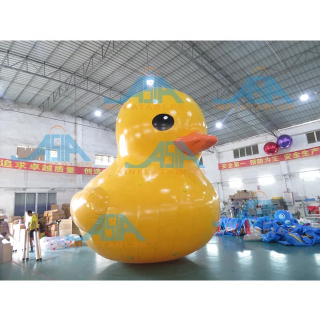 Giant Inflatable Duck Custom Floating Inflatable Rubber Duck Model For Outdoor Advertising