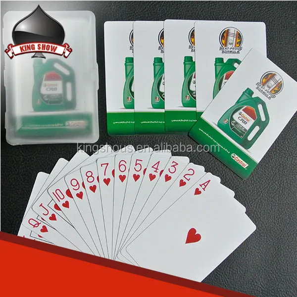 Saudi Arabia Kuwait Qatar USA European Free Sample Custom Logo Factory High Quality Waterproof Plastic Playing Cards