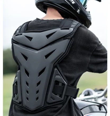 New Fashion Adjustable Shock Resistant Wear Resistant Skateboarding Motorcycle Body Armor Vest