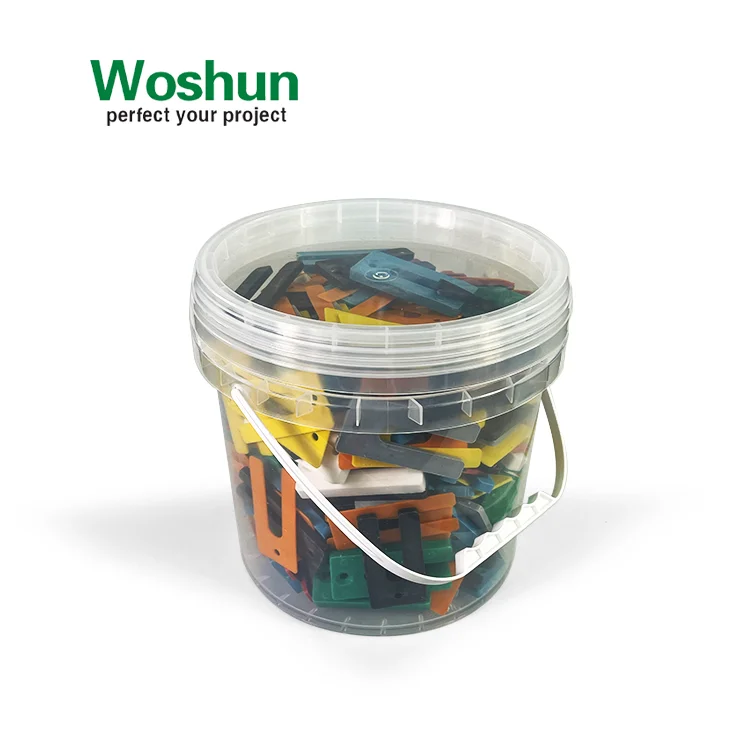 Woshun Horseshoe Packers Plastic Packers Construction Materials U Shaped Plastic Window Packer Shims Tile Spacers for Leveling