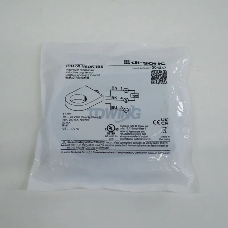 Original Best Sale Germany Di-soric Inductive Loop Sensor IRD 50 NSOK-IBS
