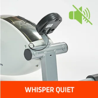 Under Desk Bike Pedal Exerciser - Foot Exercise Cycle for Sitting with LCD Display - Mini Stationary Peddler