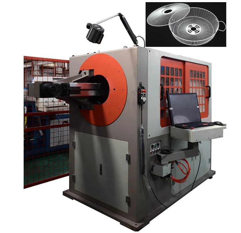 China Supplier CNC  Metal Steel Iron 3d Wire Bending Machine For Sale