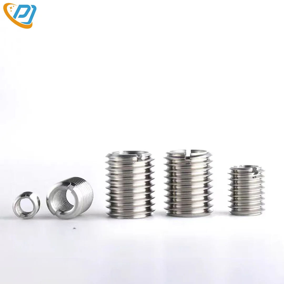 Screw Inserts Inner Outer Toothed Nuts Conversion Nuts Threaded Stainless Steel Fasteners Insert Nut